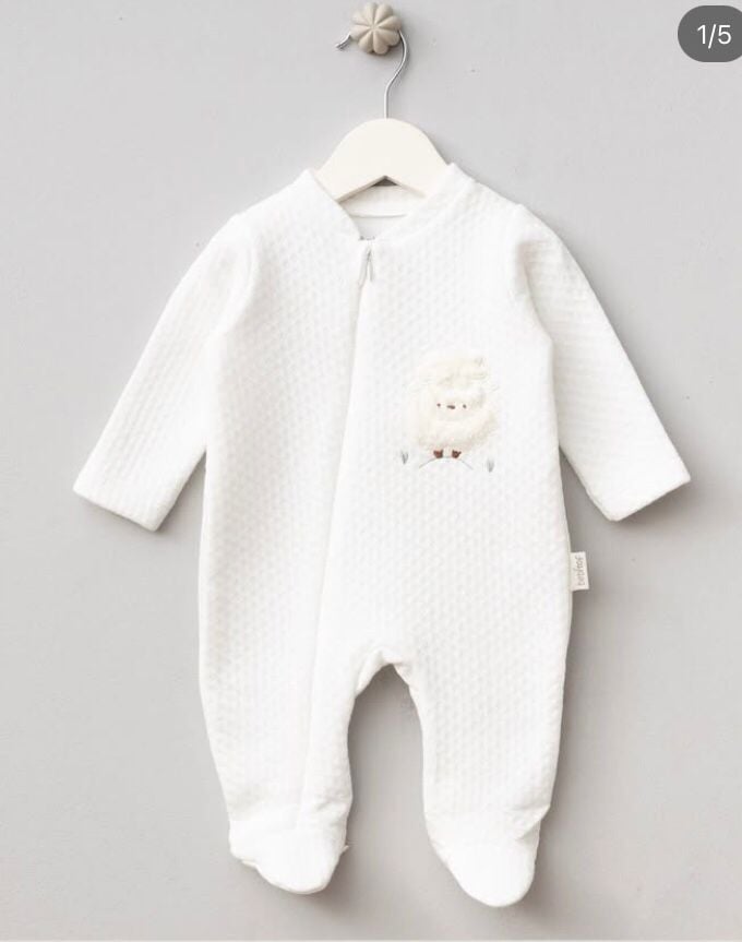 Waffle Kumaş %100 Pamuk Yumuşacık Bebek Tulum