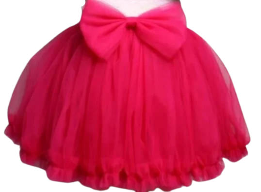 Kabarık Astarlı Tütü Etek Fuşya