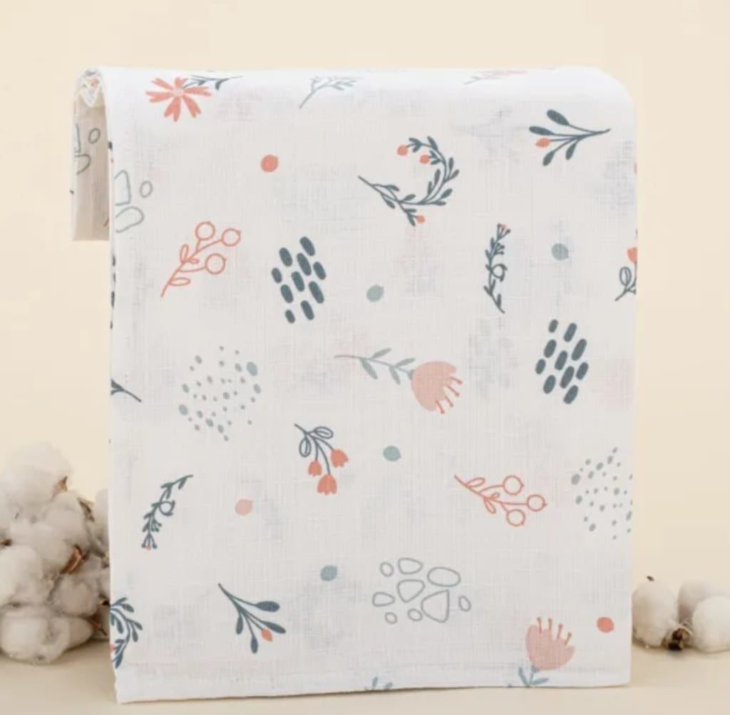 Müslin Yenidoğan Bebek Battaniyesi %100 Pamuk 80*100cm