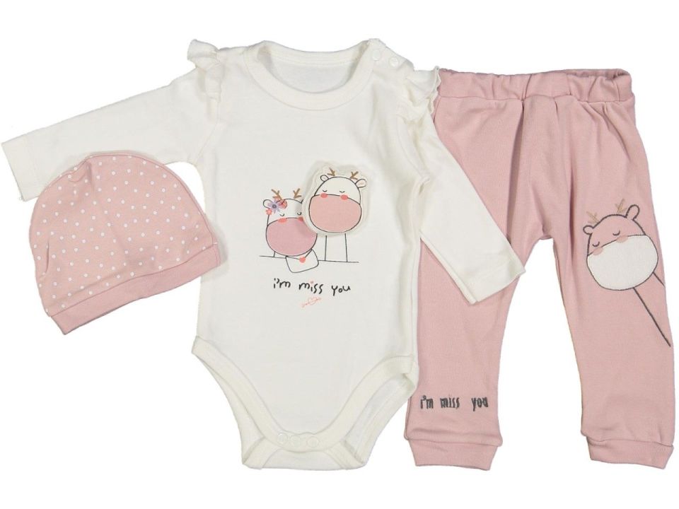 Juniorroyal Miss Alt Üst Bebek Takım 3'lü