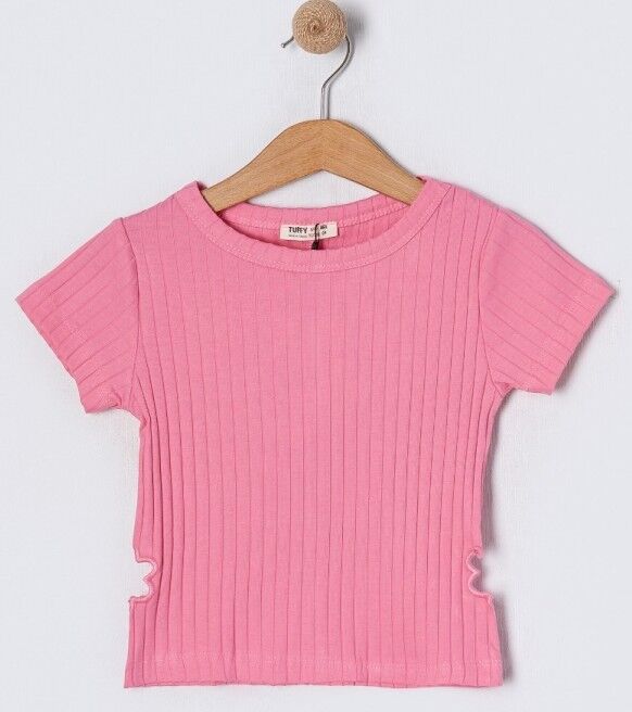 Kısa Kollu Tshirt Pembe