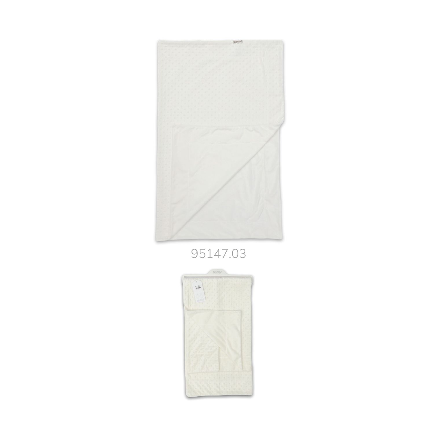 Nohut Bebek Battaniye Beyaz