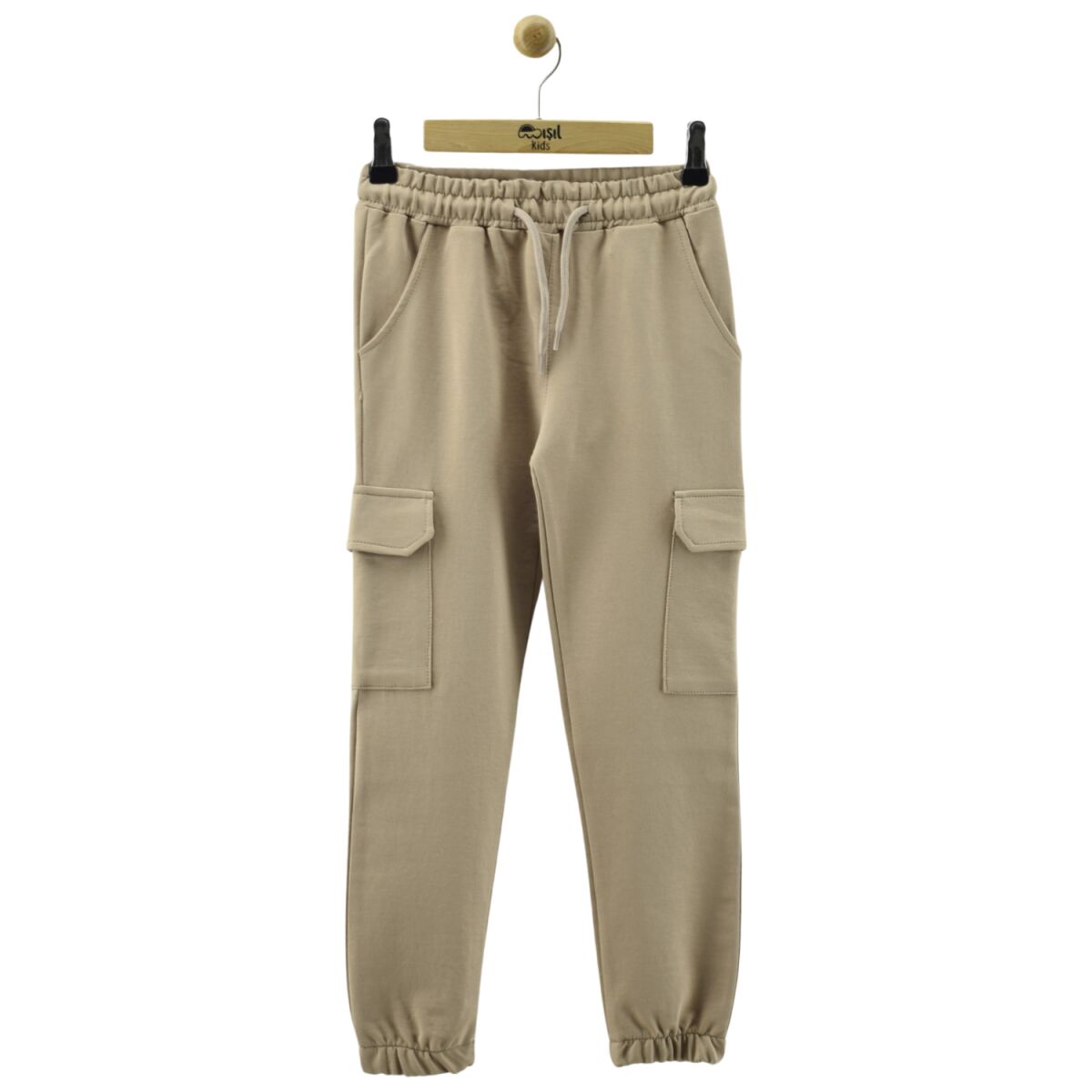 Baskılı Kargo Cepli Okul Eşofman Altı