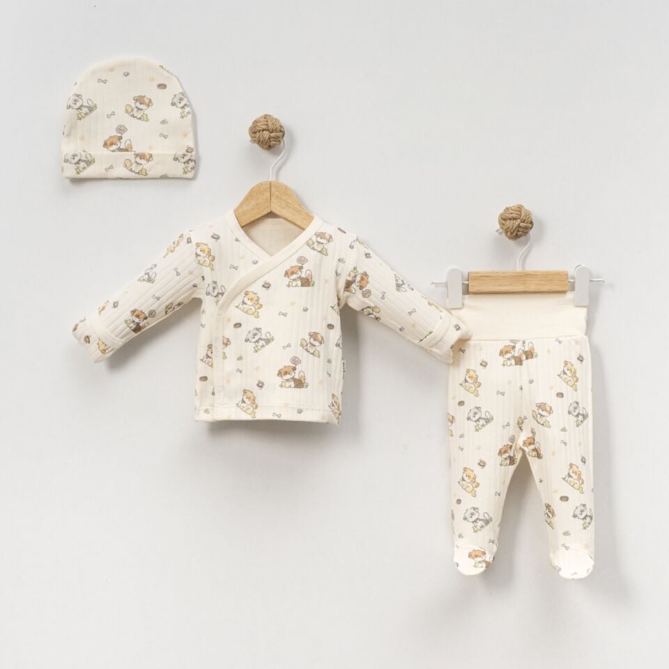 Tatlı Köpekler 3 Lü Bebe Takım