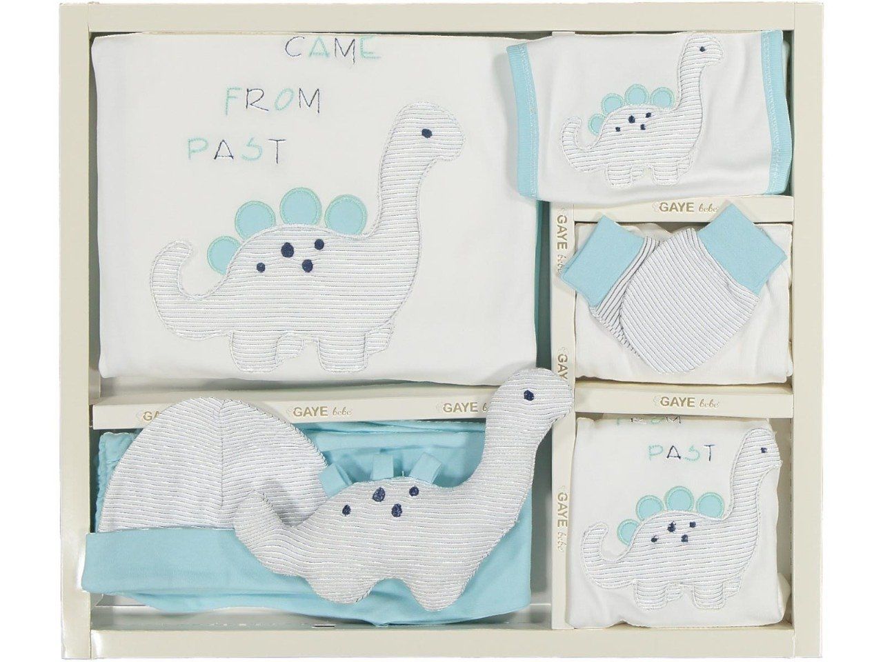 Gaye Unisex Came Dinazor Yeni Doğan Set 10 Parça