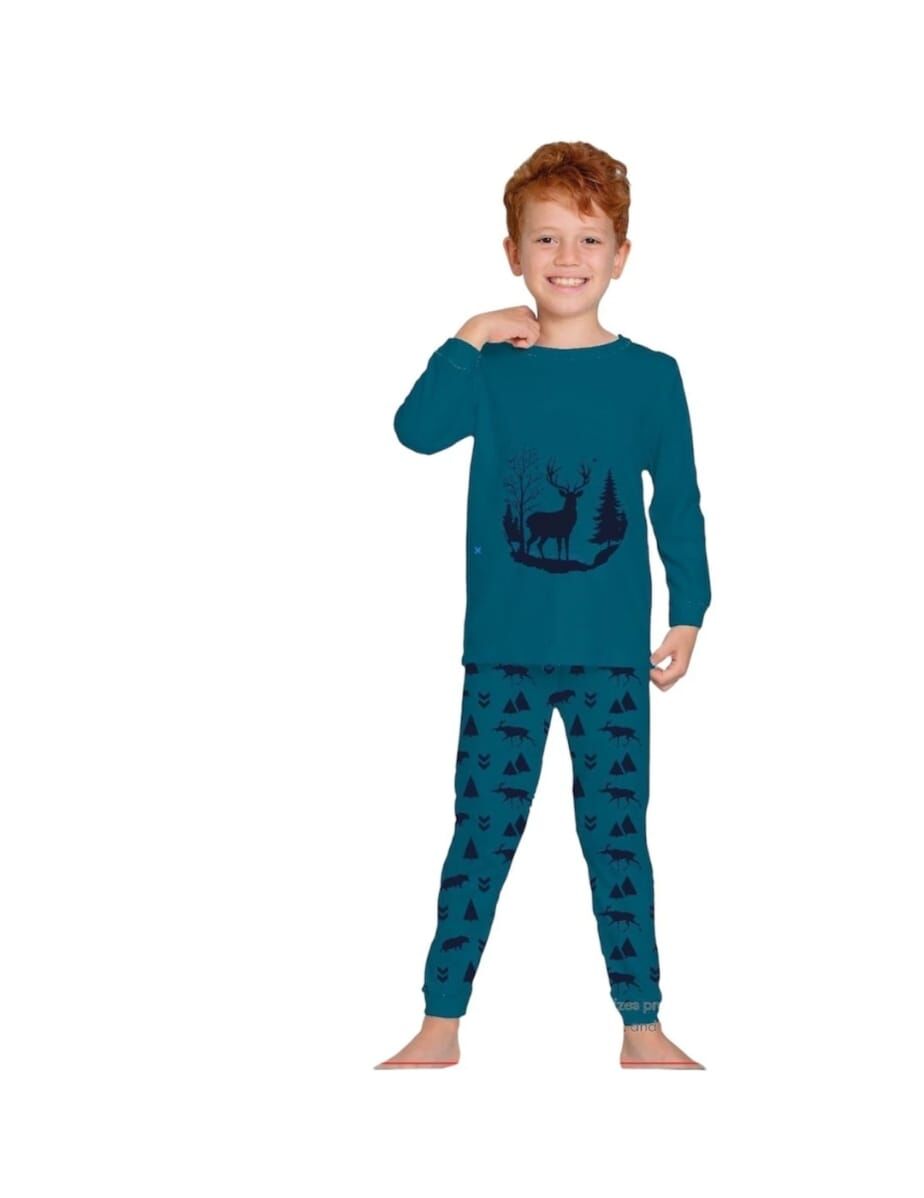 Erkek Çocuk %100 Pamuk Pijama Takımı