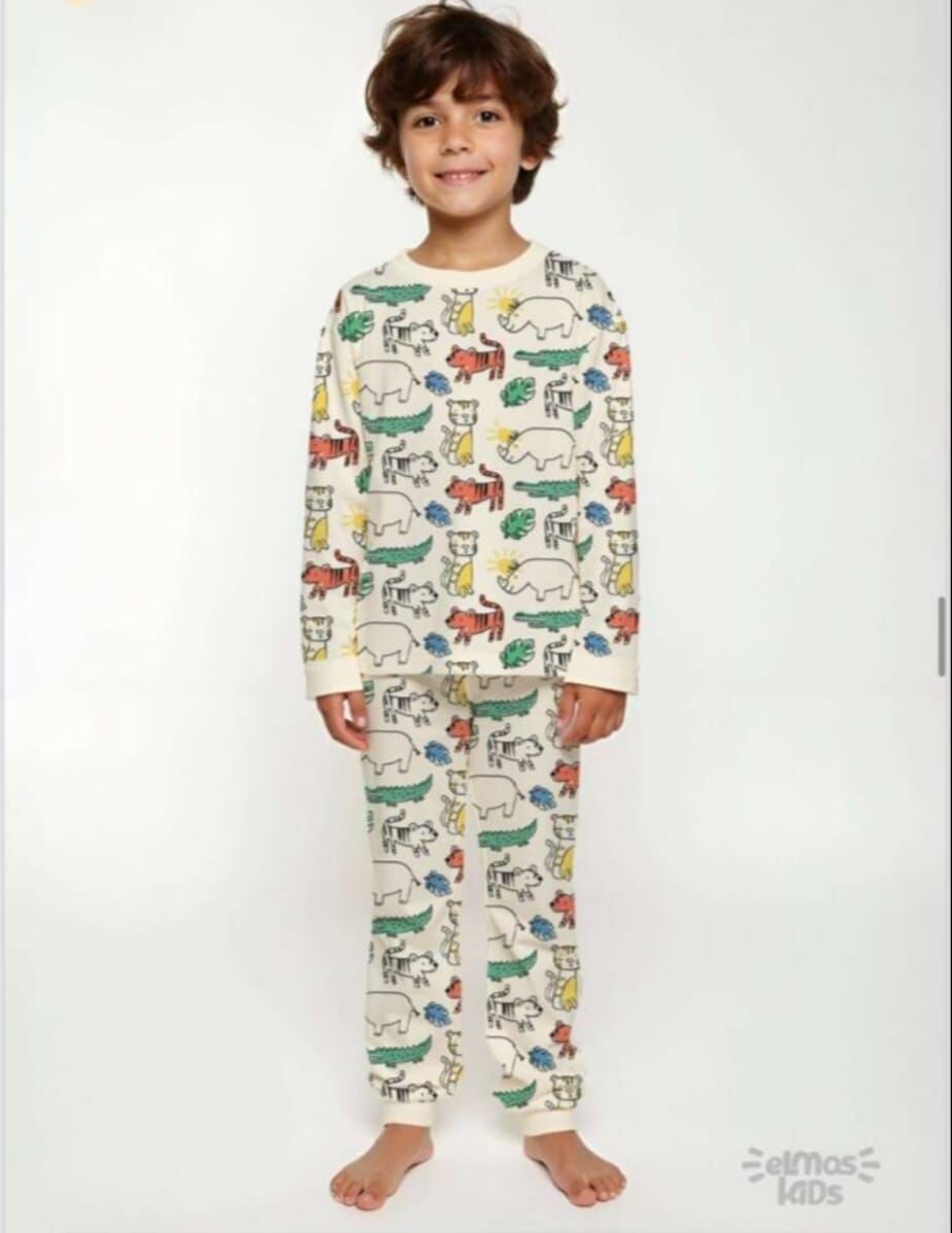 Erkek Çocuk %100 Pamuk Pijama Takımı