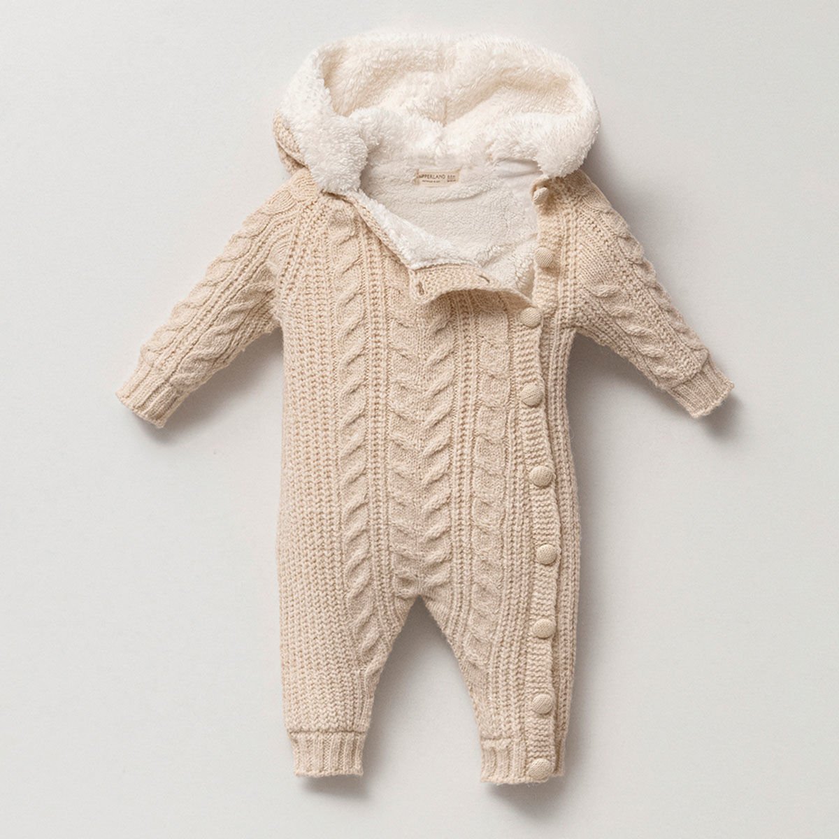 Nipperland unisex Twins Model Yumuşacık Tulum