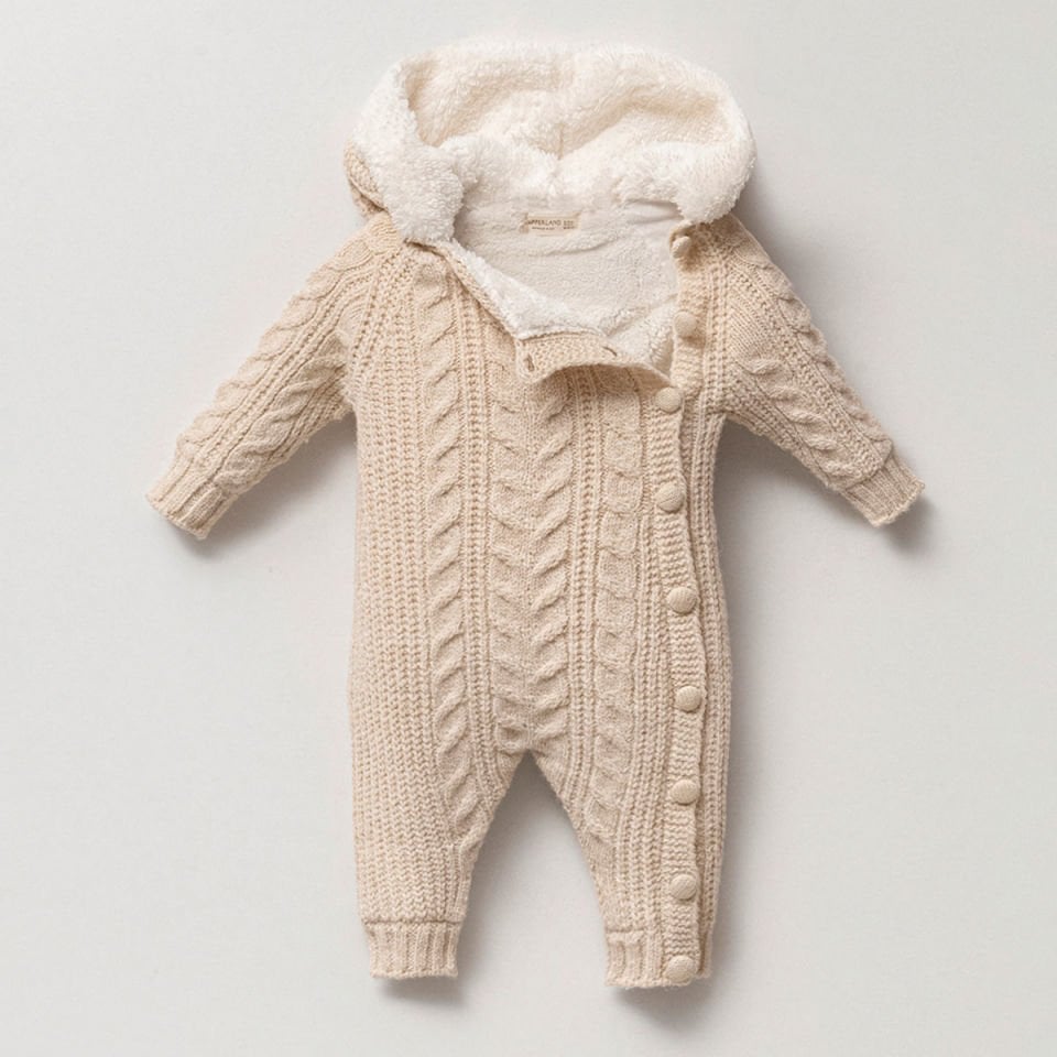 Nipperland unisex Twins Model Yumuşacık Tulum