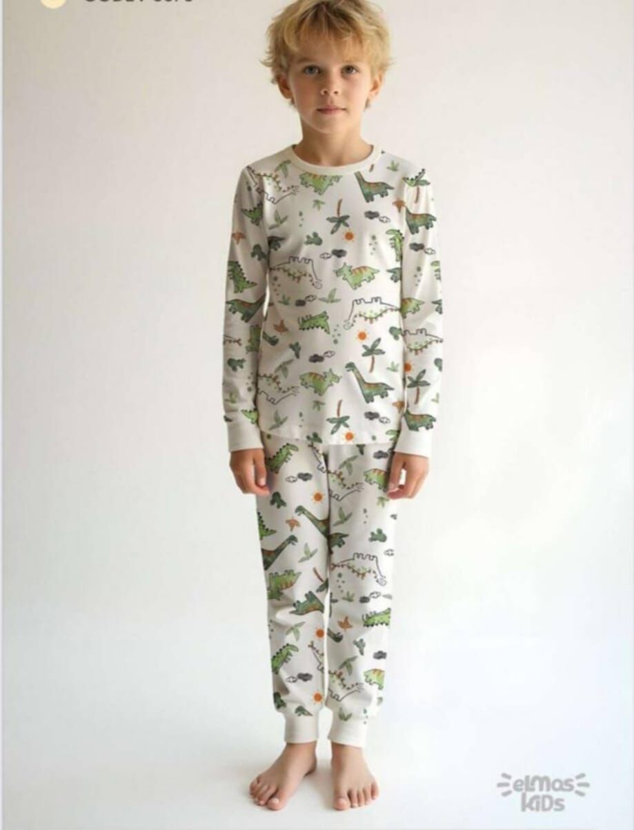 Erkek Çocuk %100 Pamuk Pijama Takımı