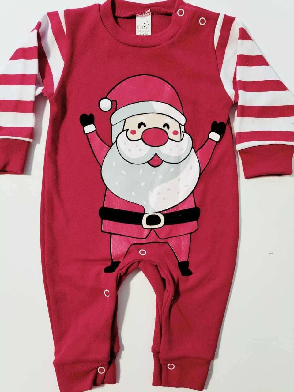 Noel Babalı Bebek Yılbaşı Kıyafeti 9-12