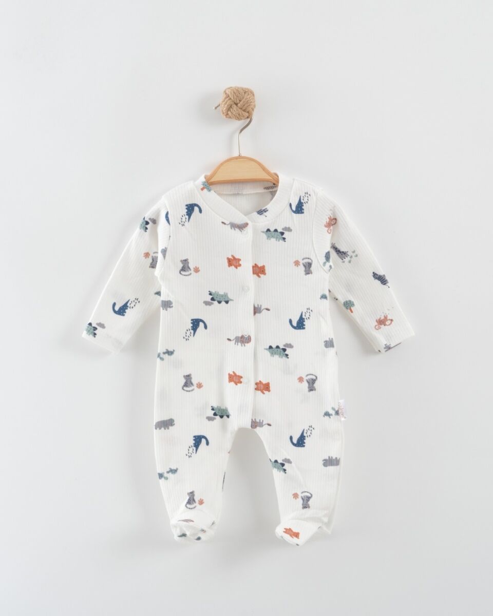 Bebek Tulum Safari Baskılı %100 Pamuk