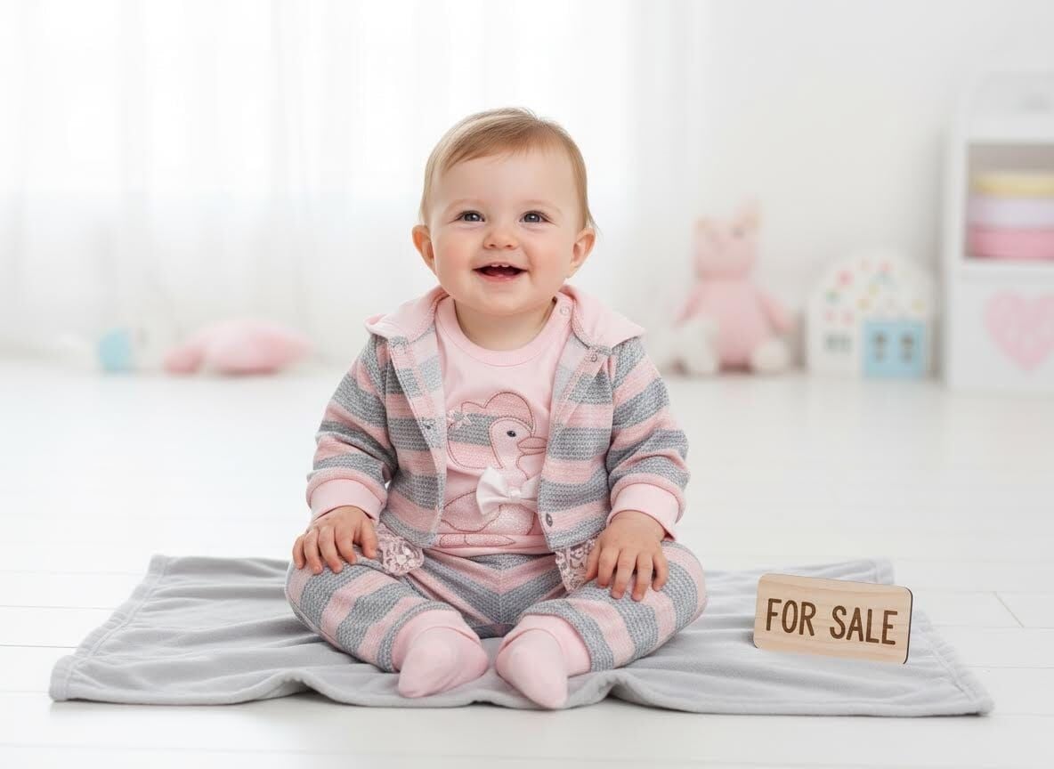 Bebek 3’lü Takım Kapüşonlu %100 Pamuk