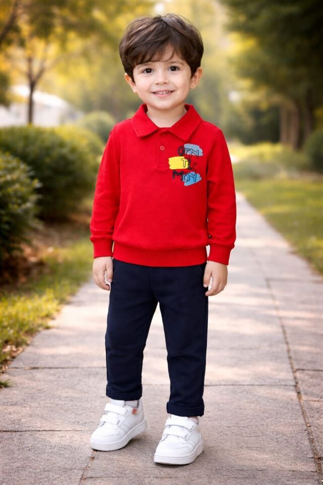 Erkek Çocuk Takım Gentlemen %100 Pamuk