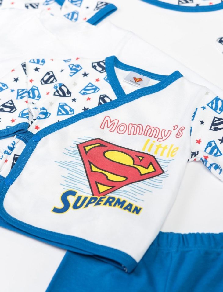 Superman Lisanslı Yenidoğan 10'lu Hastane Çıkışı