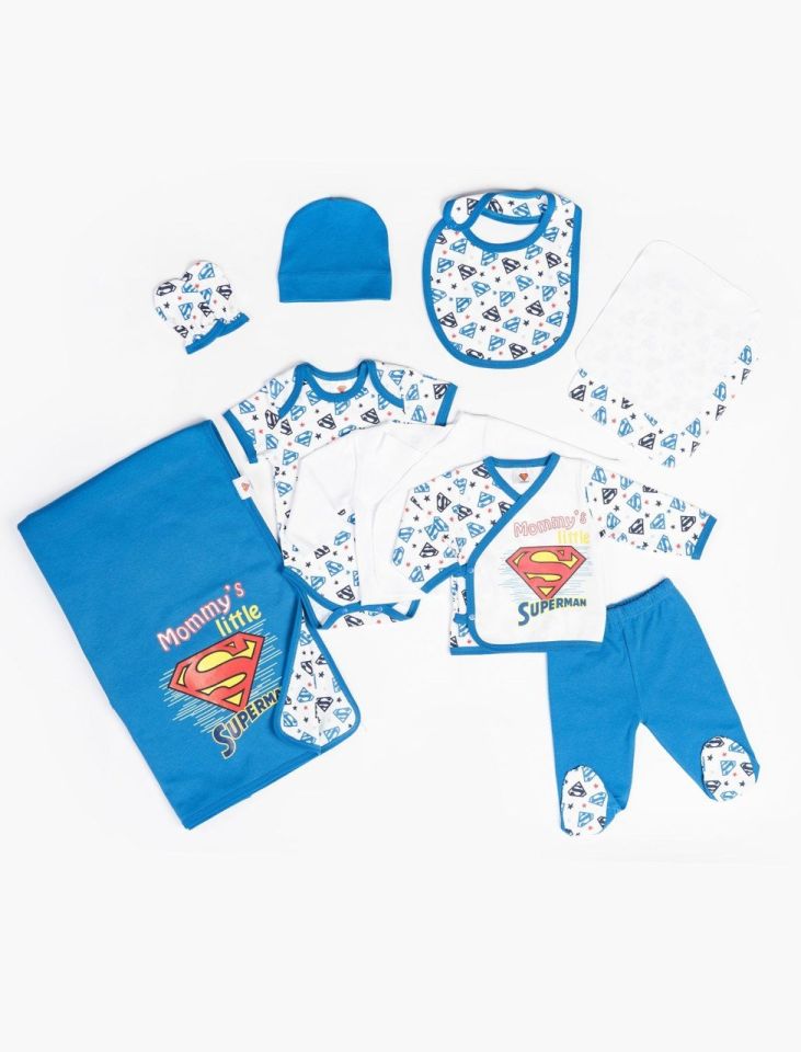 Superman Lisanslı Yenidoğan 10'lu Hastane Çıkışı