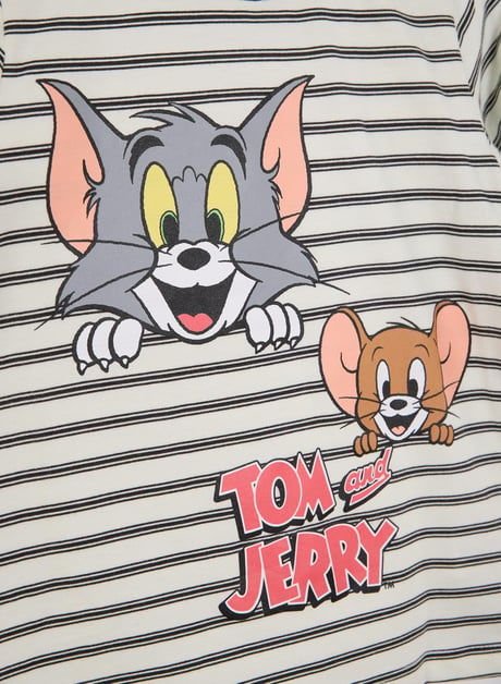 Tomy & Jerry Lisansli 2'Li Takim Vanilya