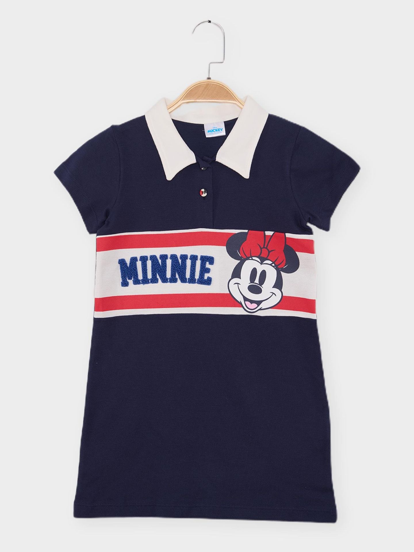 Minnie Lisansli Elbise Lacivert