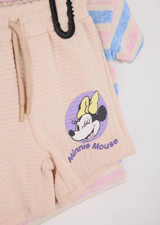 Minnie Lisansli 2'Li Takim Pembe