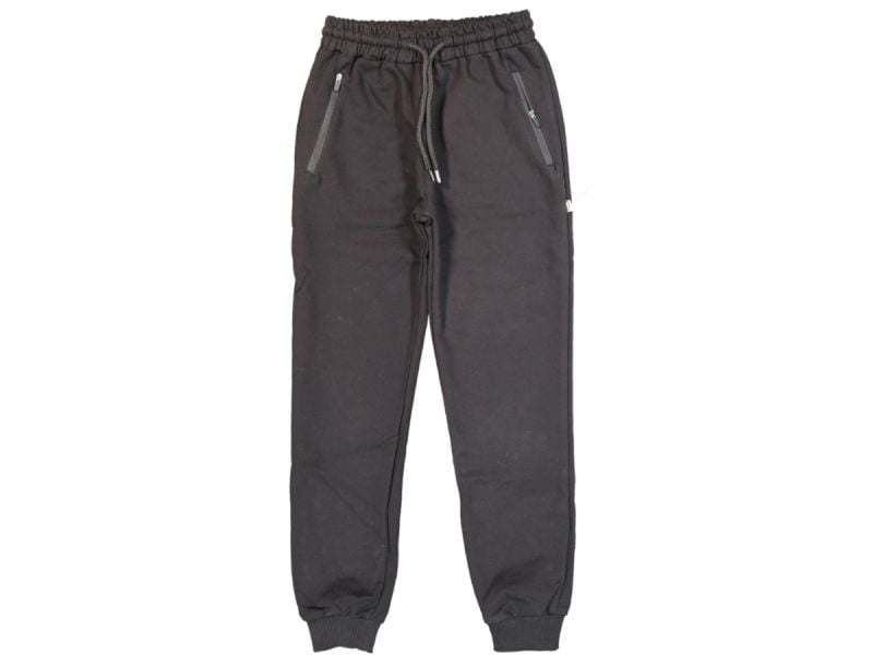 Cepli Fermuarlı Baskısız Okul Eşofman Altı