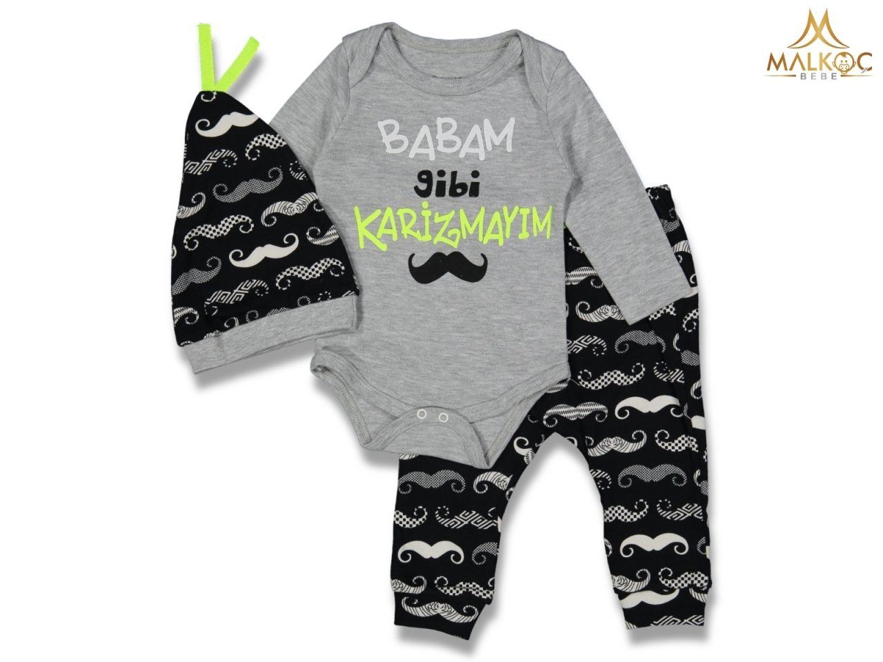 Babam Gibi Karizmayım 3lü Bebek Badili Takım